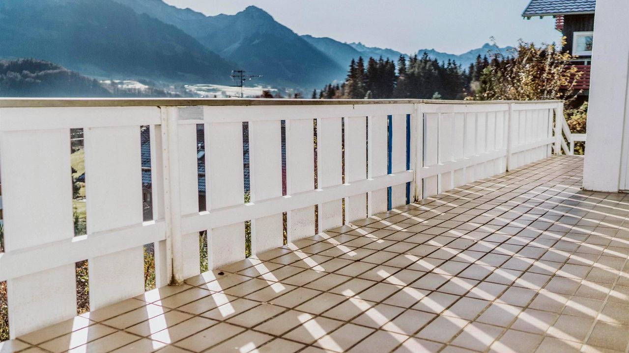 Appartement B - Balkon Appartement B - Balkon